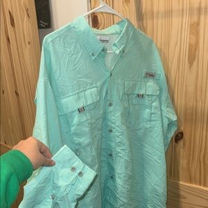 Columbia Aqua Long Sleeve Shirt